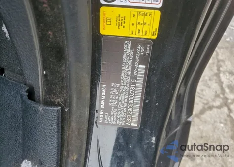 2013 BMW M6 z USA, uszkodzony, nr VIN WBSLZ9C59DDZ78115